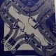 에르메스 Hermes 스카프 네이비 90cm
