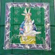에르메스 Hermes DOUBLE FACE SCARF 양면 스카프 초록&네이비 90cm