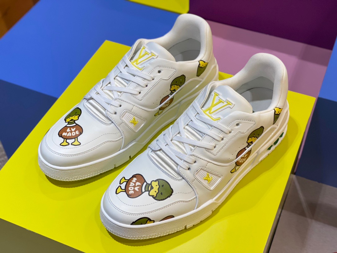 루이비통 LV TRAINER X HUMAN MADE 트레이너 스니커즈