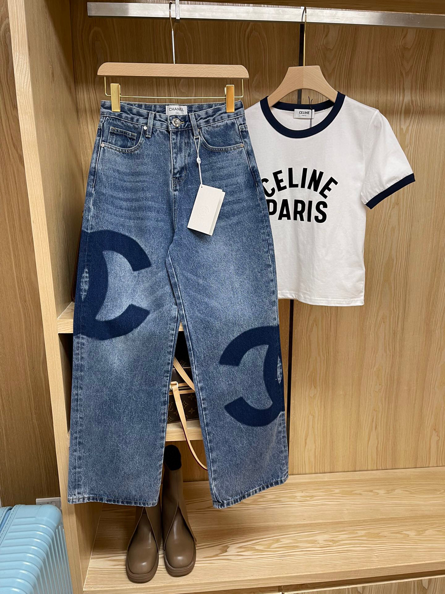 샤넬 CHANEL 청바지