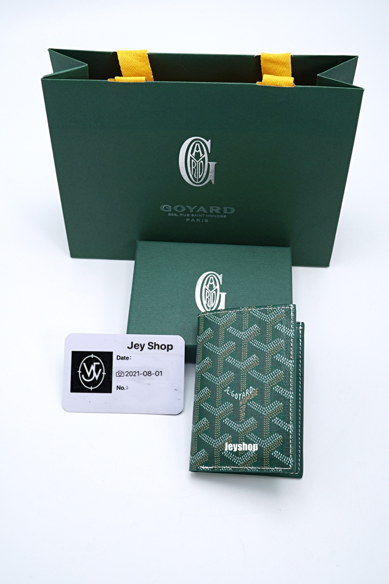 (판매 완료)고야드 Goyard SAINT PIERRE CARD HOLDER 그린