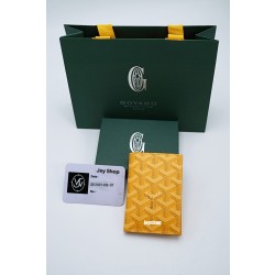 (판매 완료)고야드 Goyard SAINT PIERRE CARD HOLDER 카드 지갑 옐로우