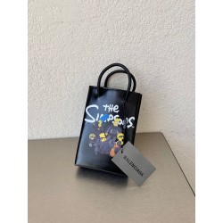 발렌시아가 Balenciaga 593826 핸드폰 가방 블랙 12.2cm