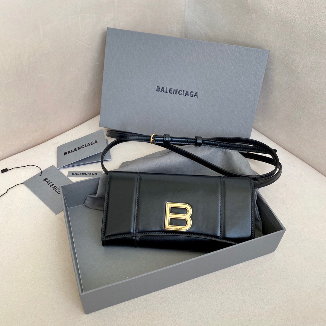 발렌시아가 Balenciaga 5928666 Hourglass wos 숄더백 20cm