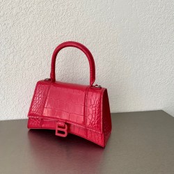 발렌시아가 Balenciaga 5935461 Hourglass 스몰 핸드백 23cm