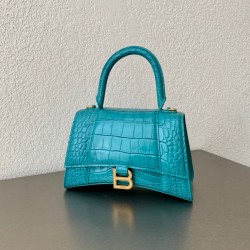 발렌시아가 Balenciaga 5935461 Hourglass 스몰 핸드백 23cm