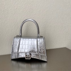 발렌시아가 Balenciaga 5935461 Hourglass 스몰 핸드백 23cm