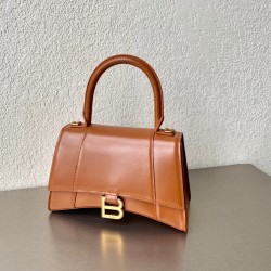 발렌시아가 Balenciaga 5935461 Hourglass 스몰 핸드백 23cm