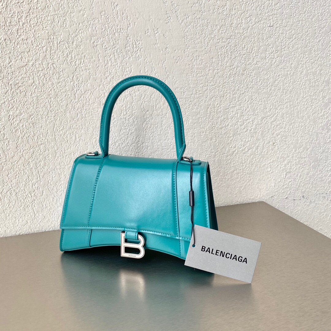 발렌시아가 Balenciaga 5935461 Hourglass 스몰 핸드백 23cm