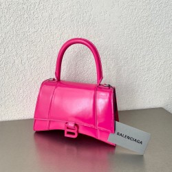 발렌시아가 Balenciaga 5935461 Hourglass 스몰 핸드백 23cm