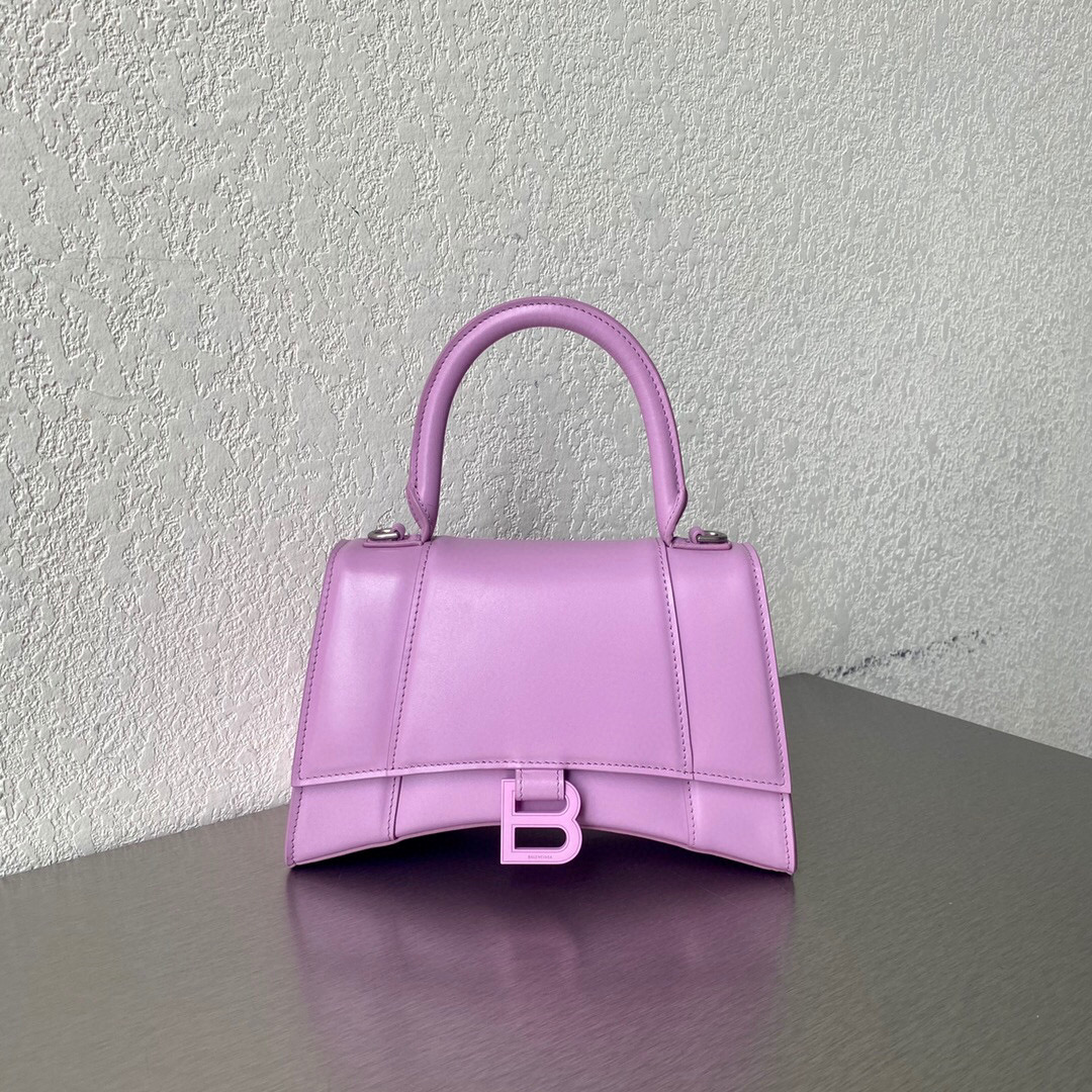 발렌시아가 Balenciaga 5935461 Hourglass 스몰 핸드백 23cm