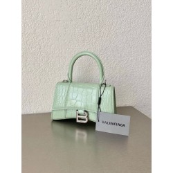 발렌시아가 Balenciaga 5928331 Hourglass XS 핸드백 19cm