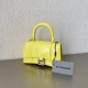 발렌시아가 Balenciaga 5928331 Hourglass XS 핸드백 19cm