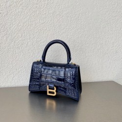 발렌시아가 Balenciaga 5928331 Hourglass XS 핸드백 19cm