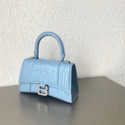 발렌시아가 Balenciaga 5928331 Hourglass XS 핸드백 19cm