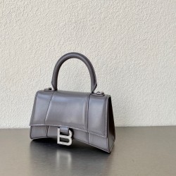 발렌시아가 Balenciaga 5928331 Hourglass XS 핸드백 19cm