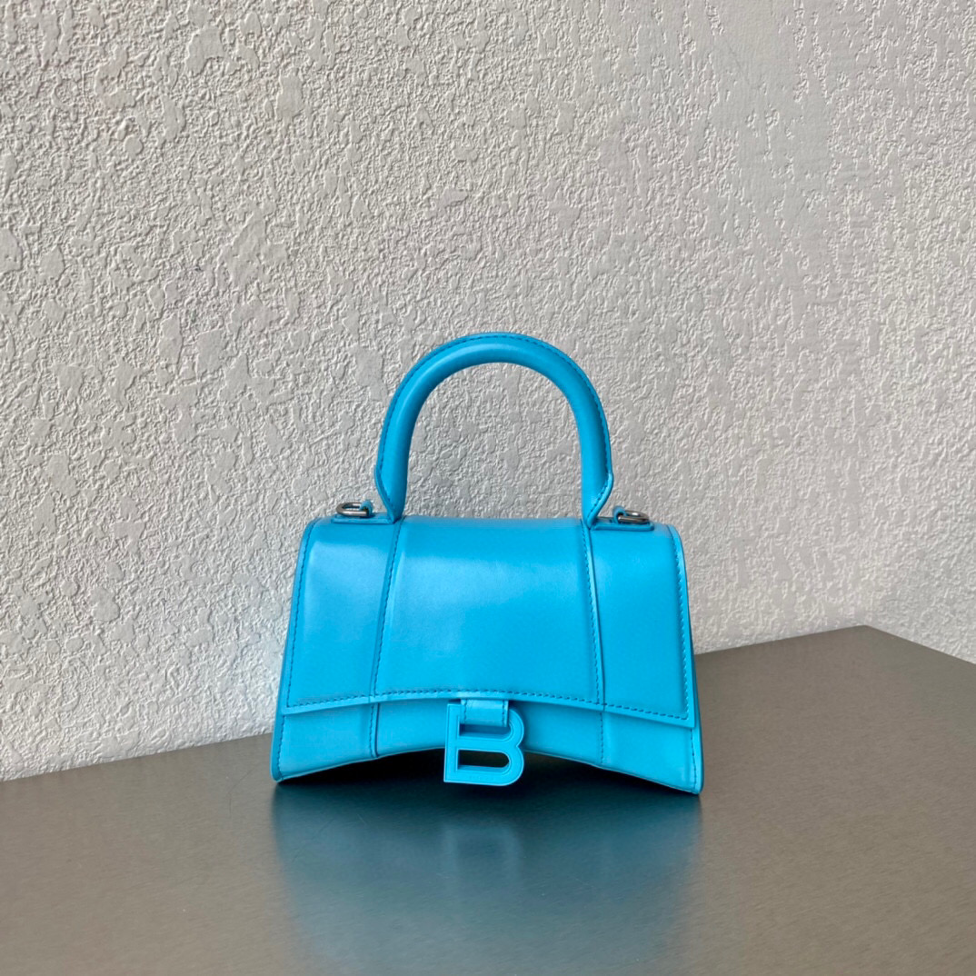 발렌시아가 Balenciaga 5928331 Hourglass XS 핸드백 19cm