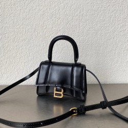 발렌시아가 Balenciaga 637372 HOURGLASS 미니 TOP HANDLE 백 12cm