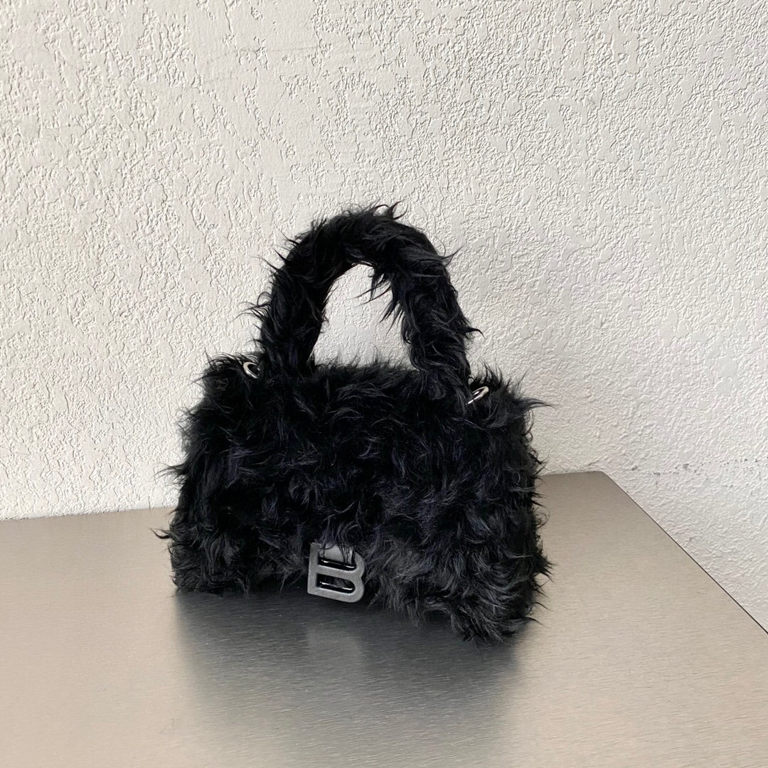 발렌시아가 Balenciaga 676384 Supre cute XS 핸드백 블랙 19cm