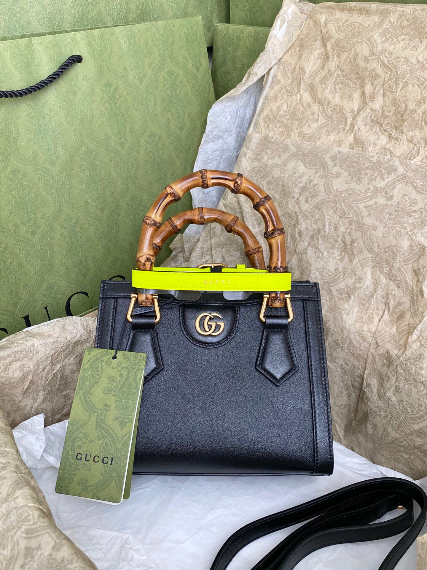 구찌 Gucci 655661 Diana [구찌 다이애나] 미니 토트백 20cm