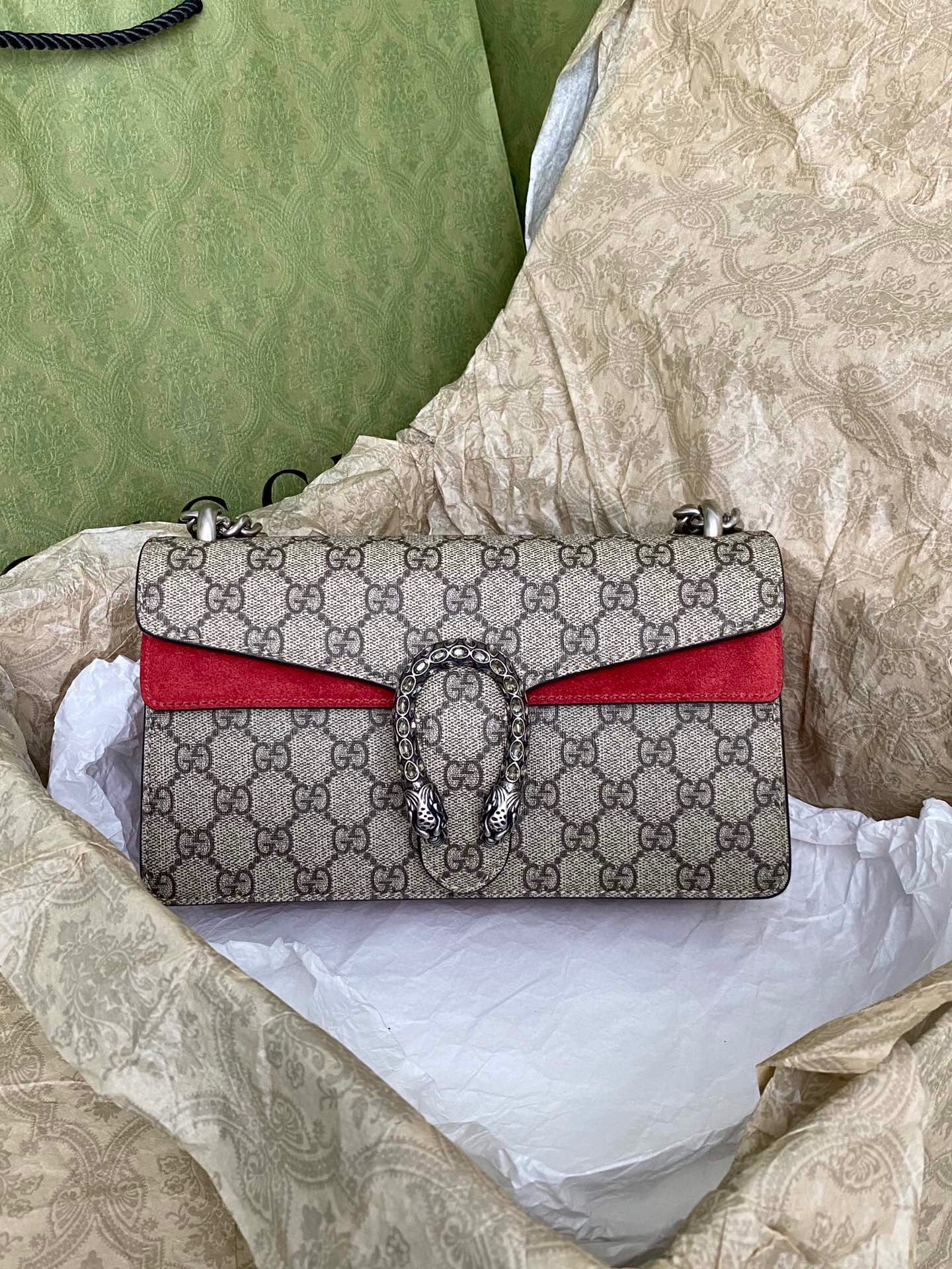 구찌 Gucci 499623 Dionysus [디오니서스] 스몰 숄더백 25cm