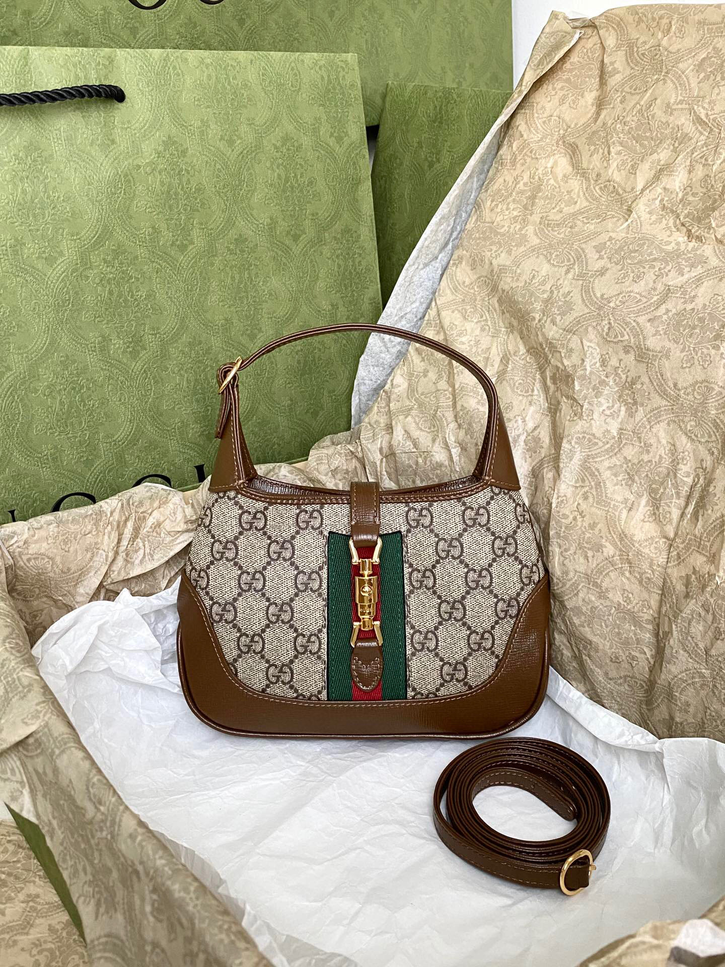 구찌 Gucci 637092 [재키 1961] 미니백 19cm