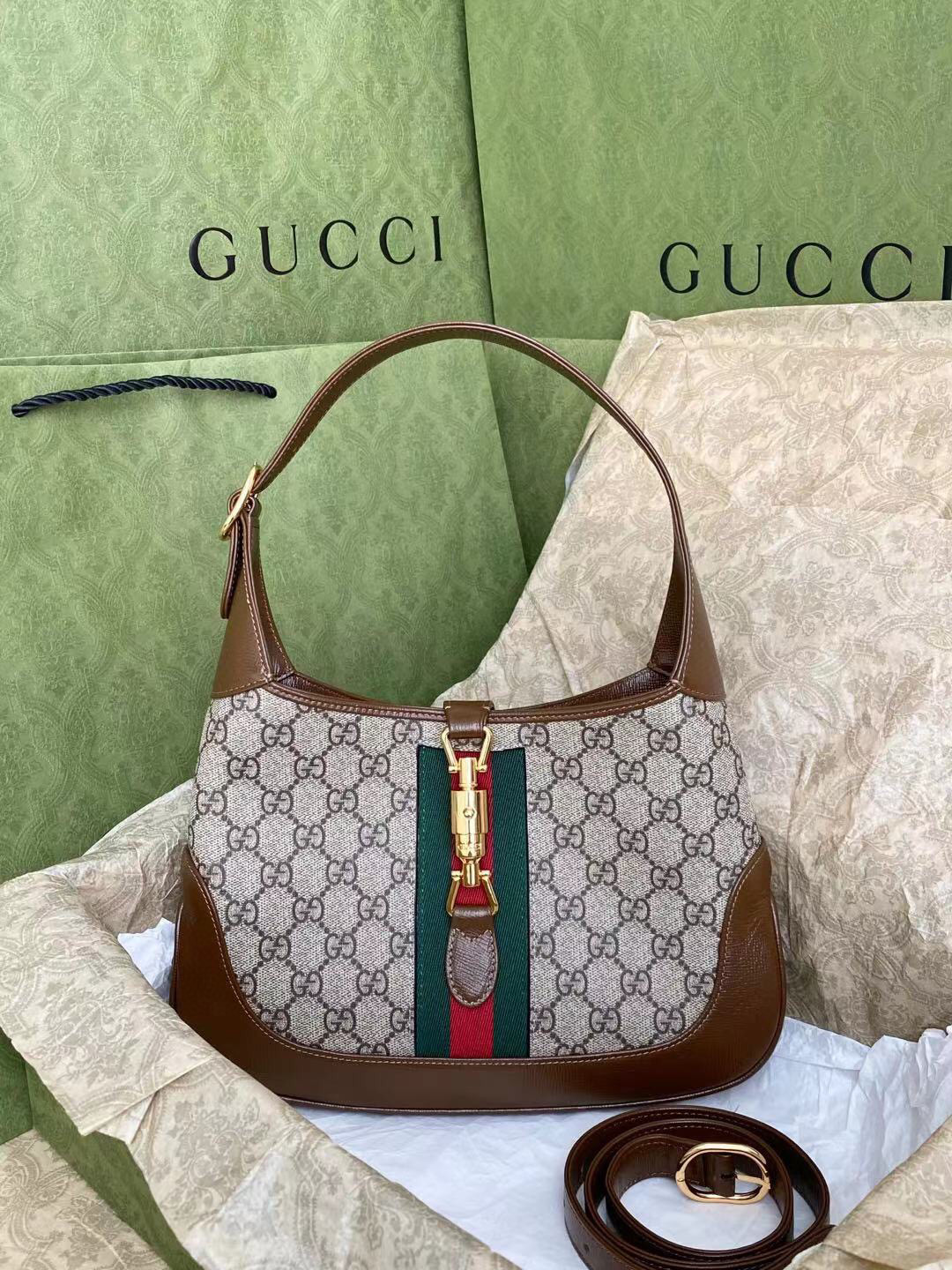 구찌 Gucci 636706 [재키 1961] 스몰 백 28cm