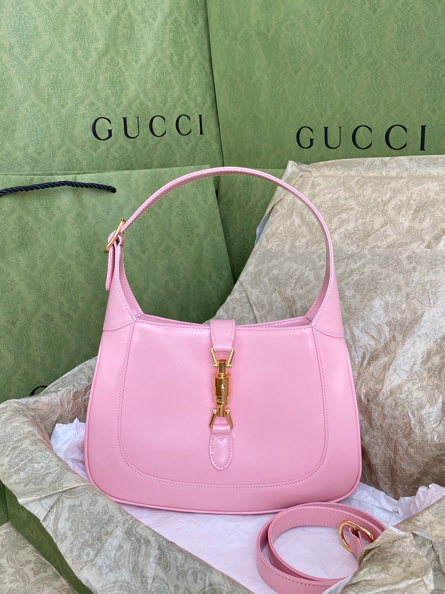 구찌 Gucci 636709 Jackie [재키 1961] 스몰 백 28cm