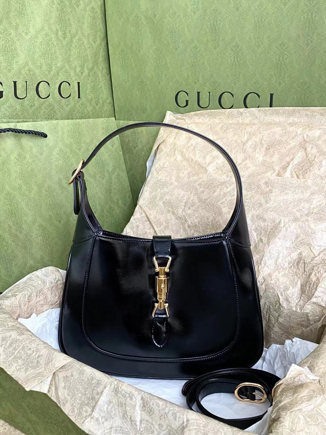 구찌 Gucci 636709 Jackie [재키 1961] 스몰 백 28cm