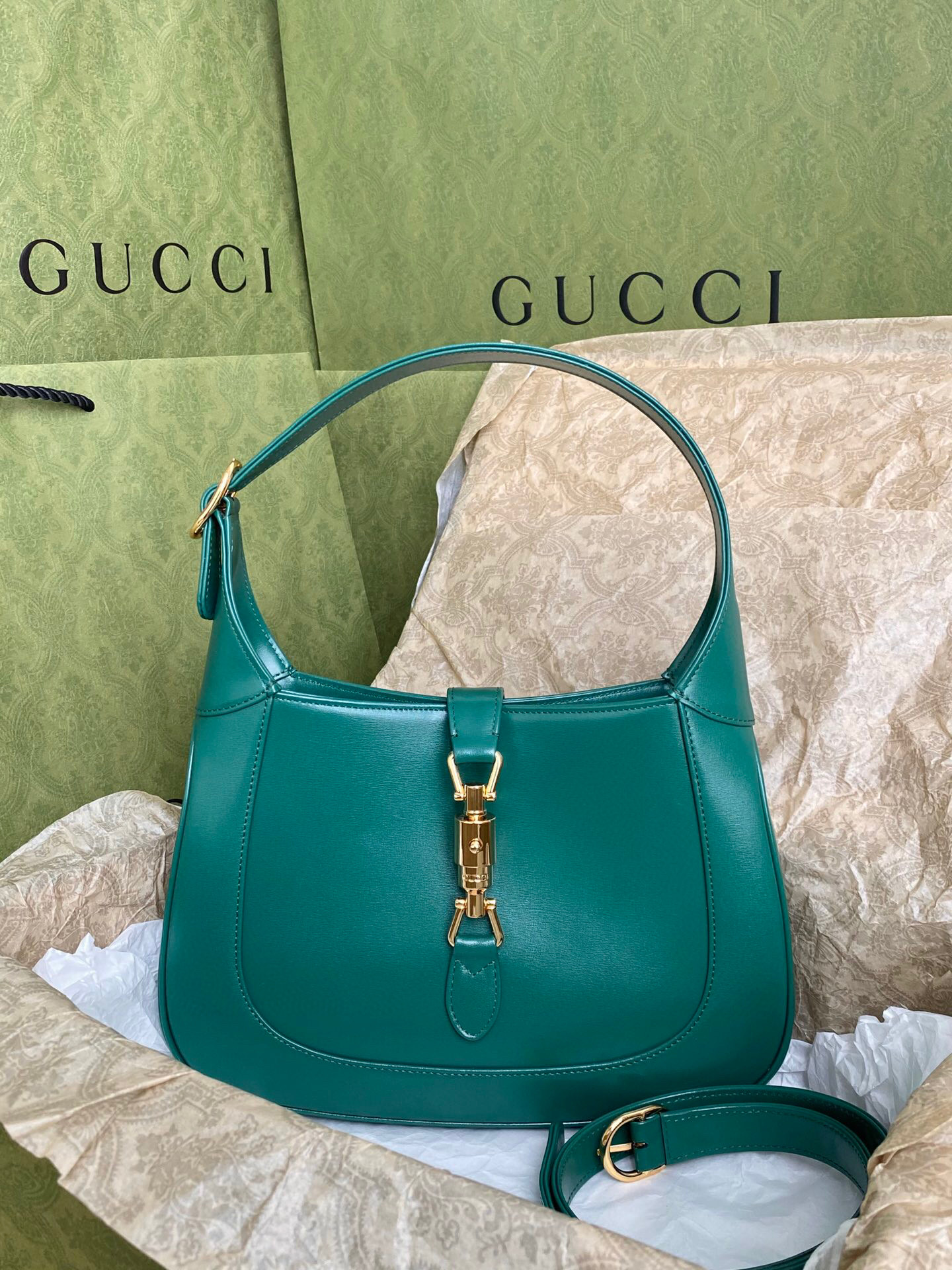 구찌 Gucci 636709 Jackie [재키 1961] 스몰 백 28cm