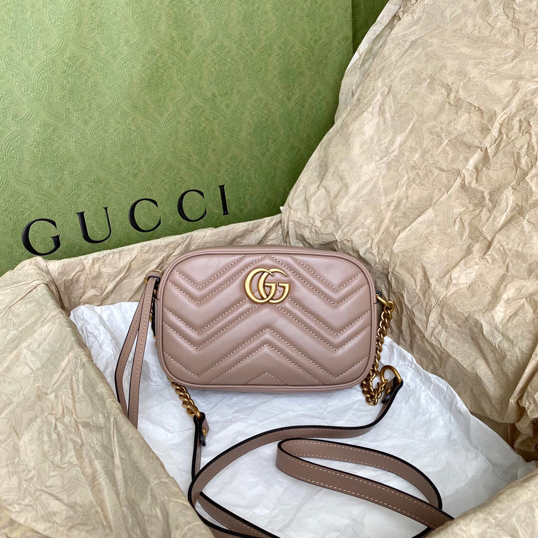 구찌 Gucci 448065 Marmont [GG 마몽] 마틀라세 미니백 18cm