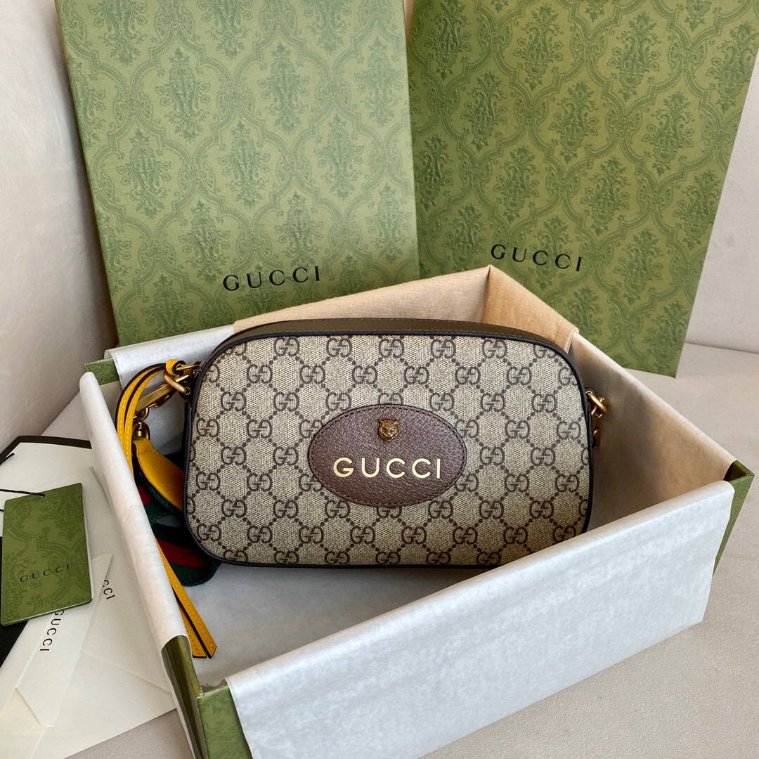 구찌 Gucci 476466 Neo Vintage GG Supreme [네오 빈티지] GG 수프림 메신저백 24cm