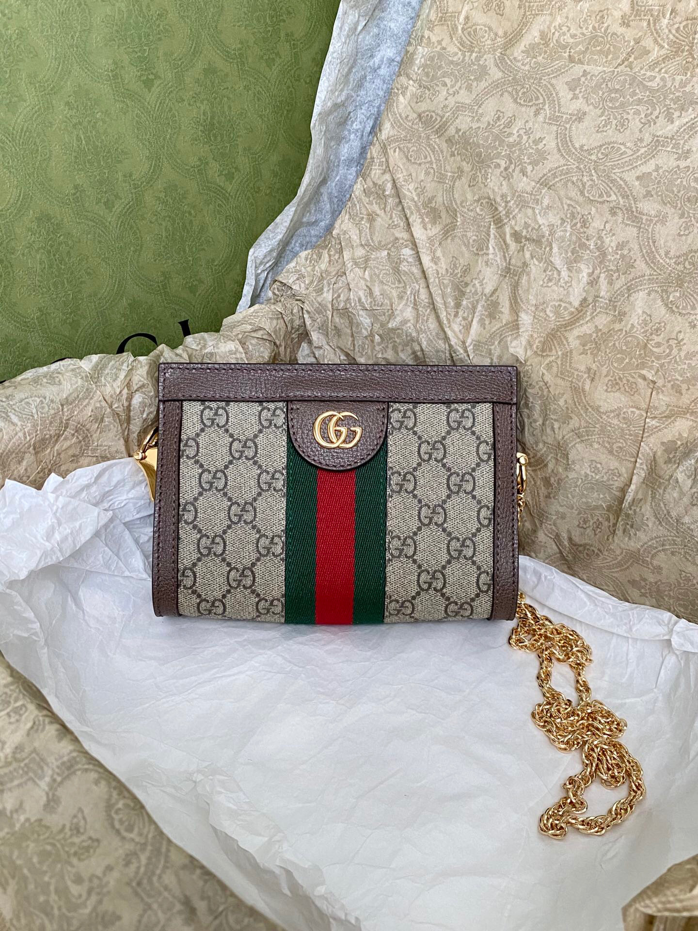 구찌 Gucci 602676 Ophidia [오피디아] 미니 숄더백 19cm