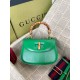 구찌 Gucci 675797 Bamboo Aria 뱀부 스몰 탑 핸들백 21cm