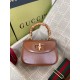 구찌 Gucci 675797 Bamboo Aria 뱀부 스몰 탑 핸들백 21cm