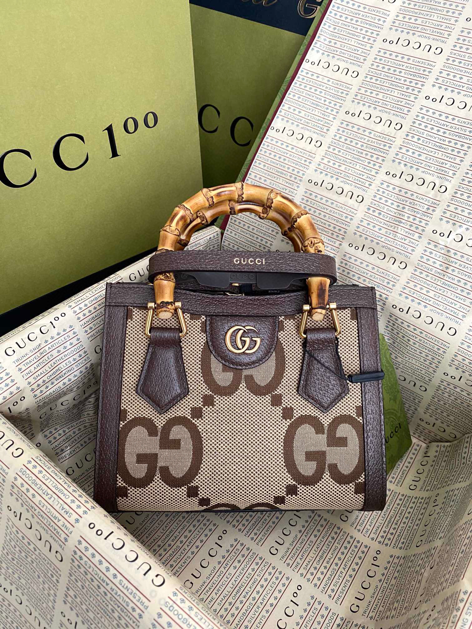 구찌 Gucci 655661 Diana [구찌 다이애나] 점보 GG 미니 토트백 20cm