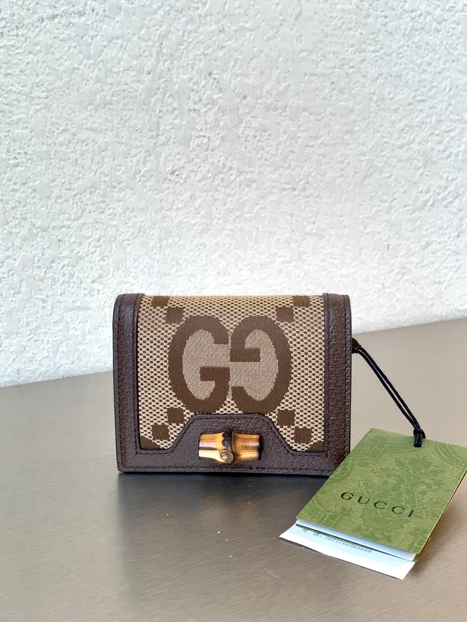 구찌 Gucci 658244 Gucci Diana [구찌 다이애나] 점보 GG 카드 케이스 지갑 19cm