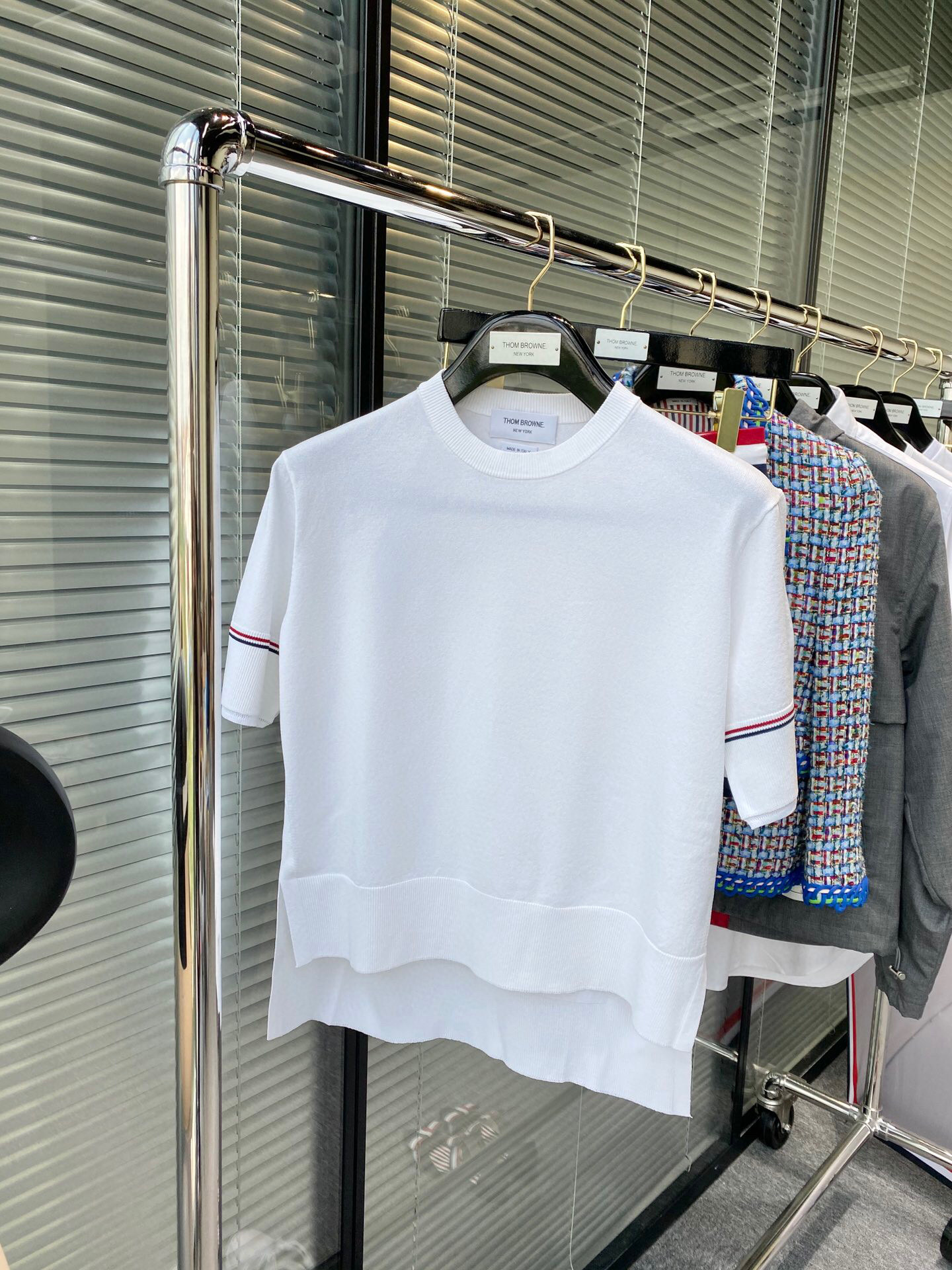 톰브라운 Thom Browne 티셔츠 화이트