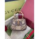 구찌 Gucci 686864 미니 점보 GG 뱀부 핸드백 17cm