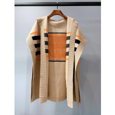 버버리 Burberry 울 캐시미어 후드 케이프