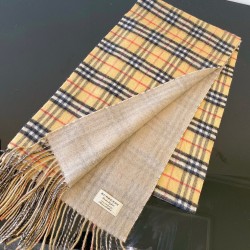 버버리 Burberry 스카프 캐시미 카키색