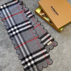 버버리 Burberry 스카프 캐시미어 그레이