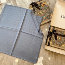 디올 Dior 스카프 블루 140cm