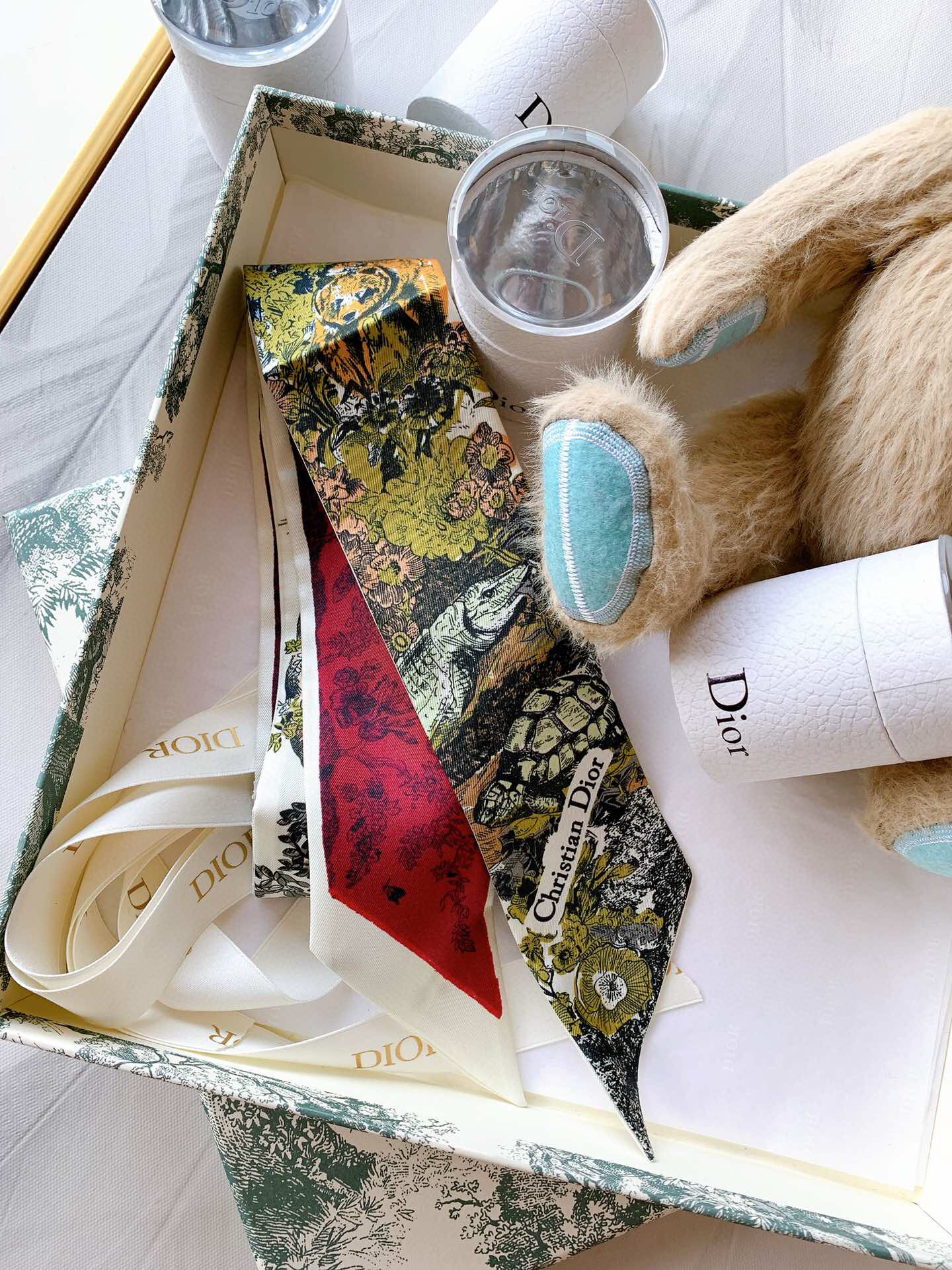 디올 Dior Twilly 실크 트윌리