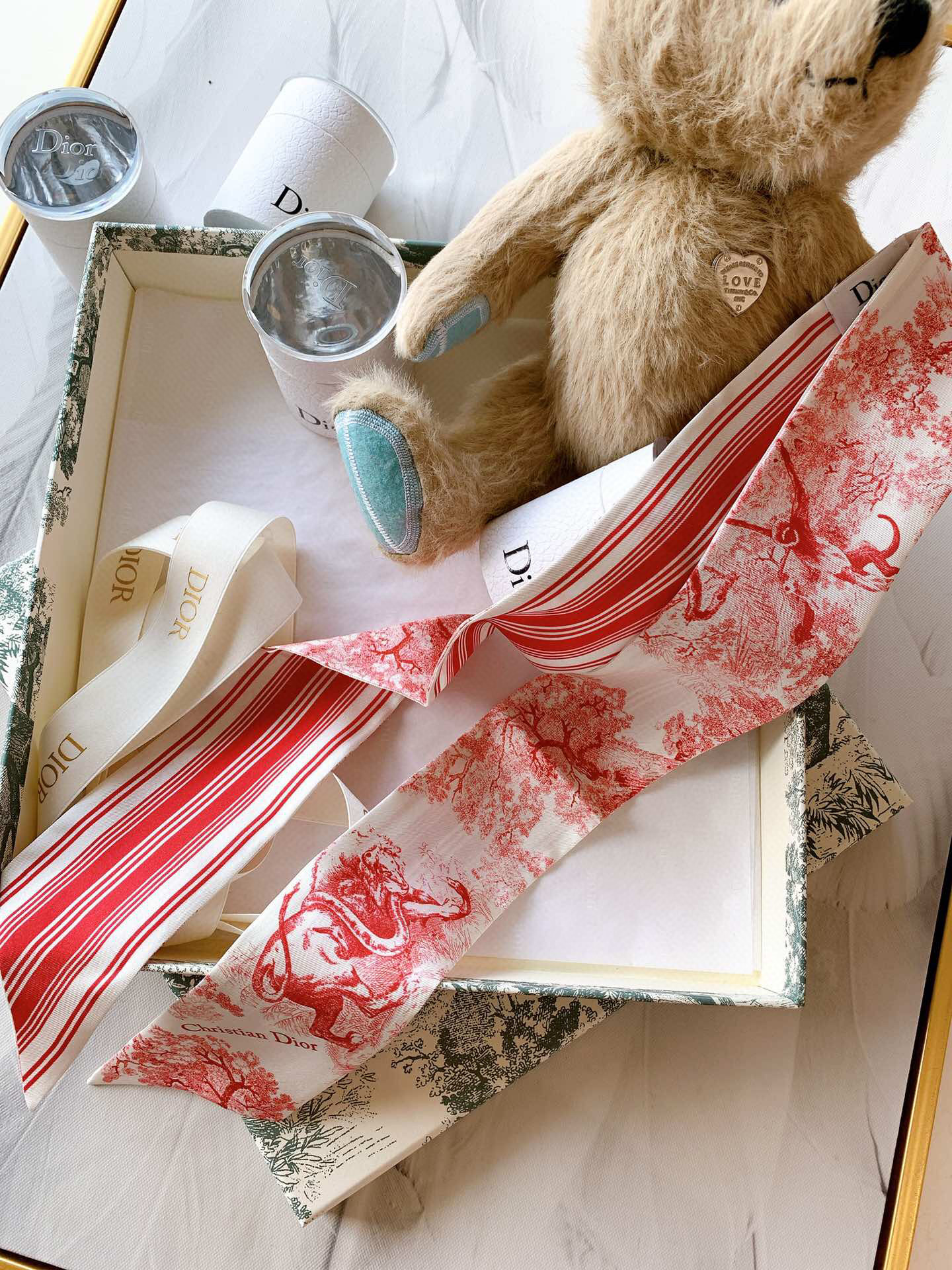 디올 Dior Twilly 실크 트윌리