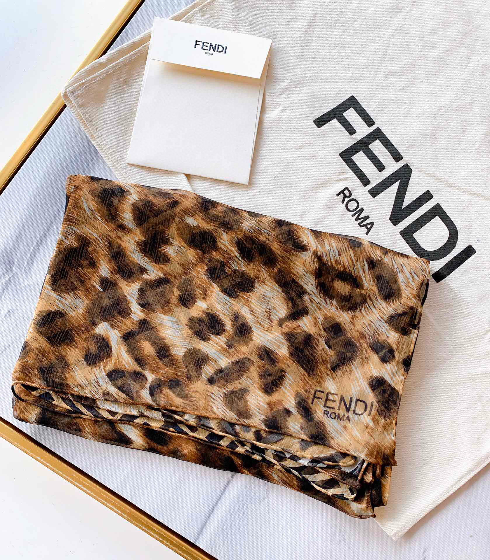 펜디 FENDI Splash 스카프