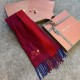 로로피아나 Loro Piana 스카프 캐시미어 레드
