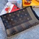 루이비통 LouisVuitton NONOGRAM SHINE 스카프 커피 140cm