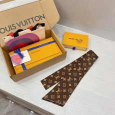 루이비통 LouisVuitton SATIN MONOGRAM STOLE MP2592 스카프 커피