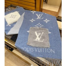 루이비통 Louis Vuitton M76342 콜드 레이캬비크 스카프 블루